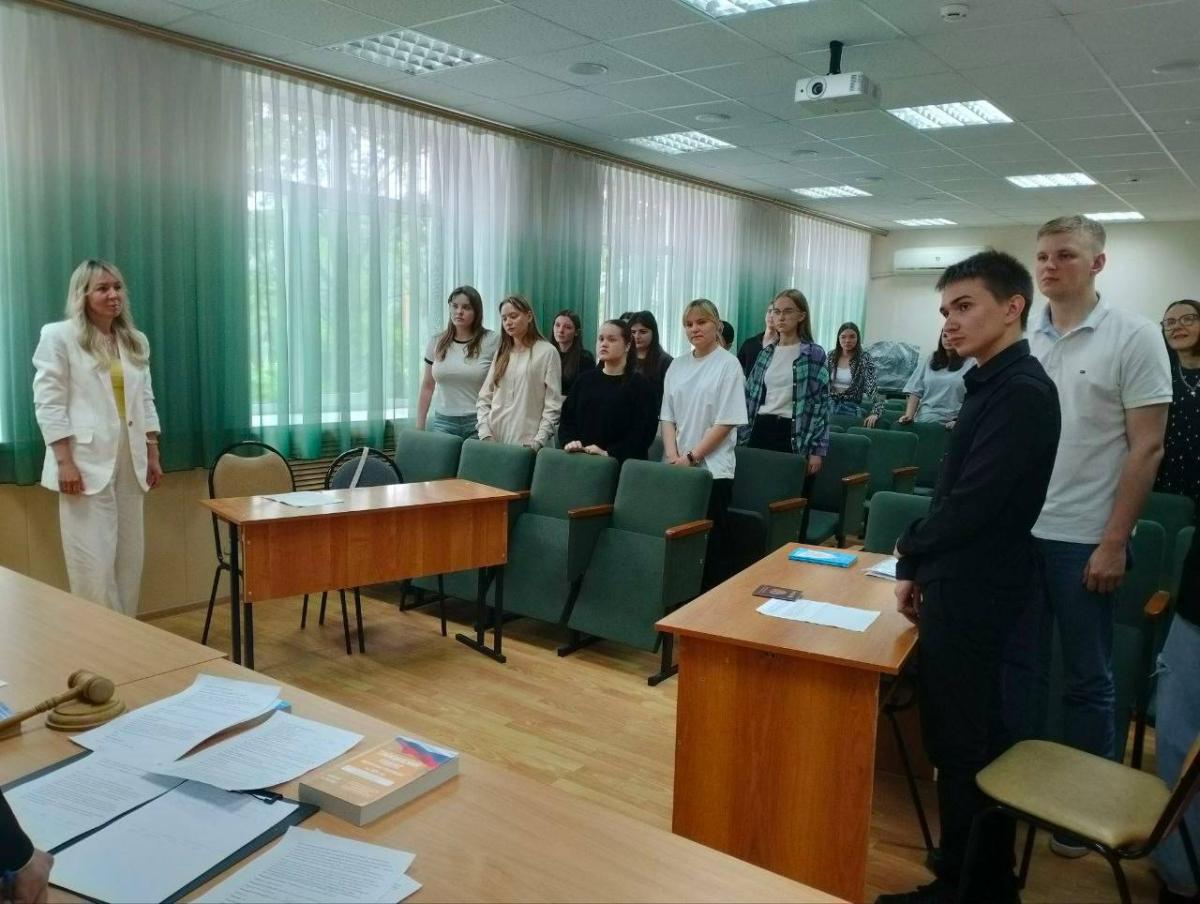 Суд как искусство: студенты Муромского института провели реалистичный гражданский процесс