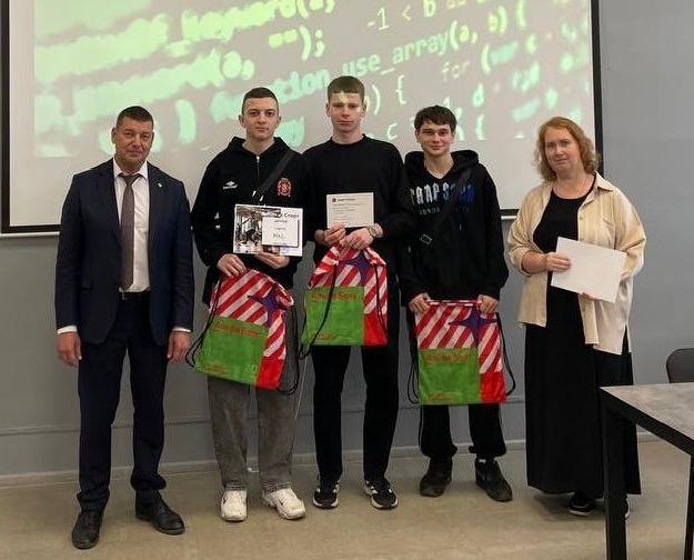 Первый этап конкурса "Python vs Спорт" завершился победой студентов СПО МИ ВлГУ