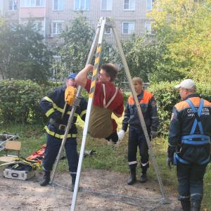 Практическое занятие в Управлении по делам  ГО и ЧС округа Муром