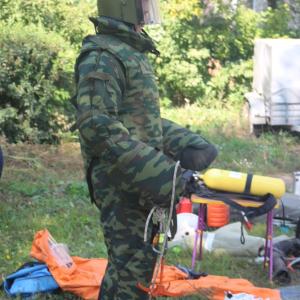 Практическое занятие в Управлении по делам  ГО и ЧС округа Муром