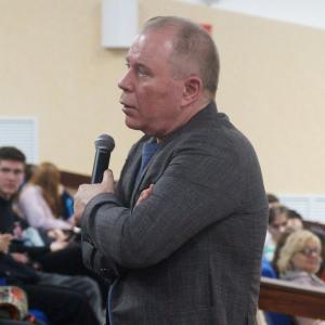 Встреча студентов и преподавателей института с Анатолием Григорьевичем Кучереной