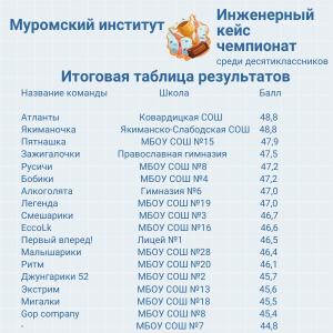 Инженерный кейс-чемпионат МИ ВлГУ