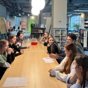 Новая встреча в немецком культурном центре им. Гёте в России