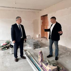 Сегодня Муромский институт ВлГУ с рабочим визитом посетил ректор университета, Анзор Михайлович Саралидзе.