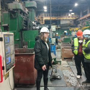 Как рождается инженер - студенты машфака в гостях у МЗТА