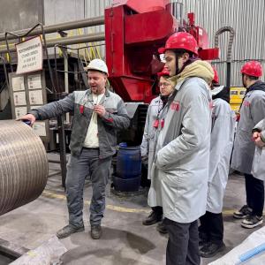 Студенты МИВлГУ увидели технологии будущего на РУСПОЛИМЕТЕ