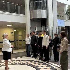 Будущие юристы, студенты МИВлГУ, в Нижегородском областном суде